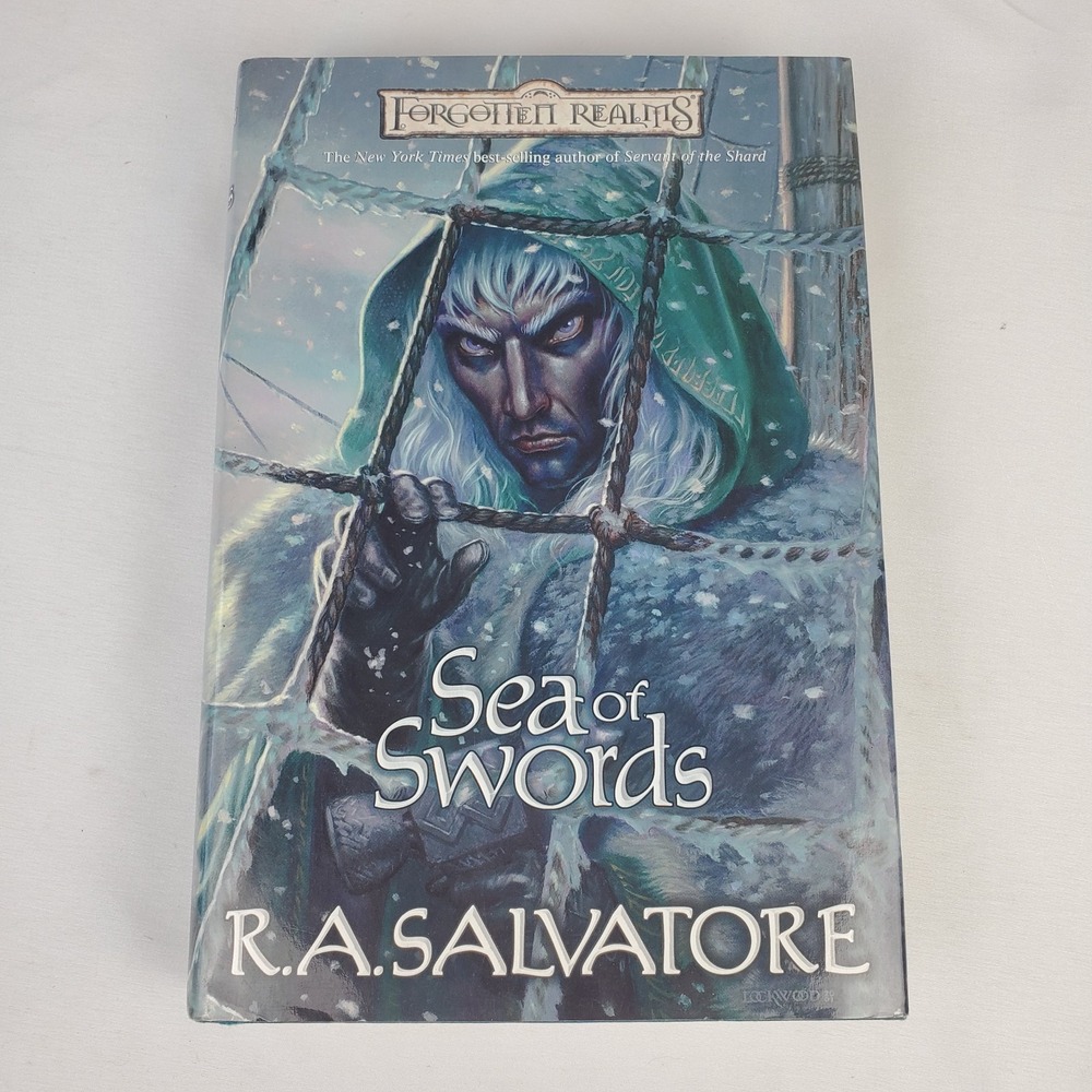 Sea of Swords The Legend of Drizzt Book XIII - 2001 First Edition R.A. Salvatore